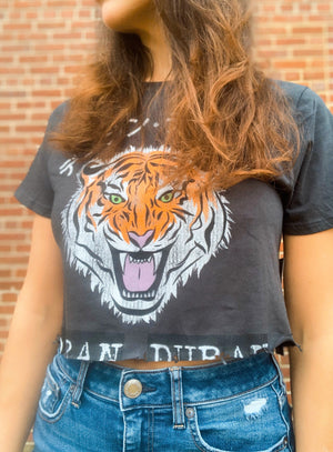 Duran Duran Tiger Crop Top