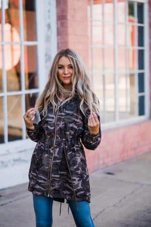 Rainy Day Bliss Camo Jacket