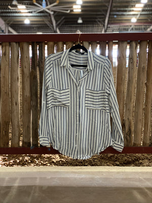 Stripes Mean Business Blouse